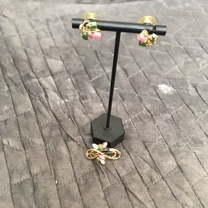 Earrings and Pin Set